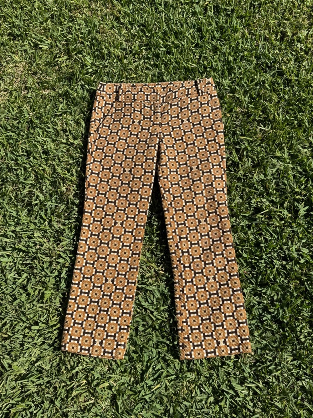 Tory Burch Geometric Print Pants